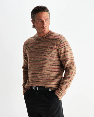Wax London - Space Dye Jumper Pink